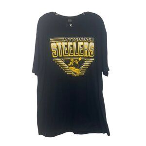 Fanatics Pittsburgh Steelers Tshirt 2XL Black Fanwear NFL Football